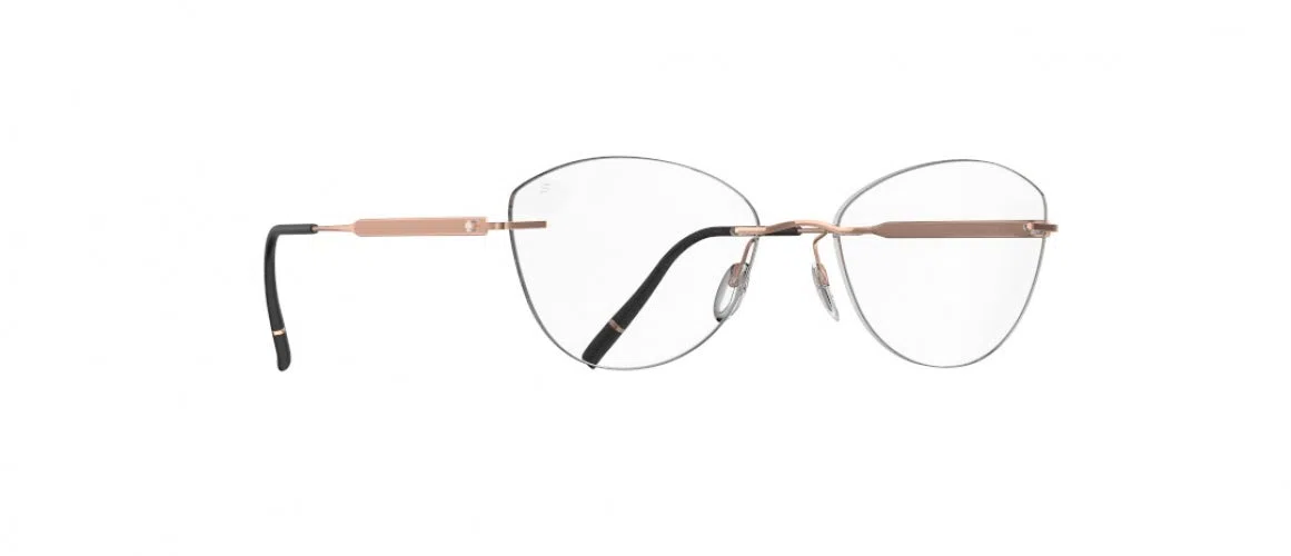 Silhouette The Timeless Visionary Demo Rimless 5603 Eyeglasses - view 49
